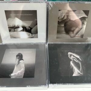 Taylor Swift TTPD special edition CDs (ALL UNOPENED)
